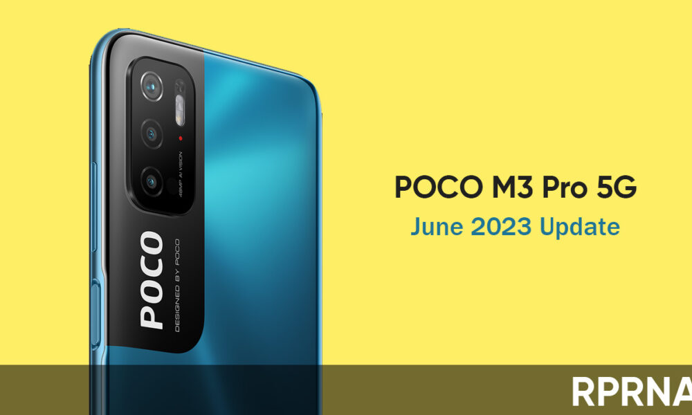 Poco M3 Pro 5g June 2023 Miui Update Reaches India Rprna 0292