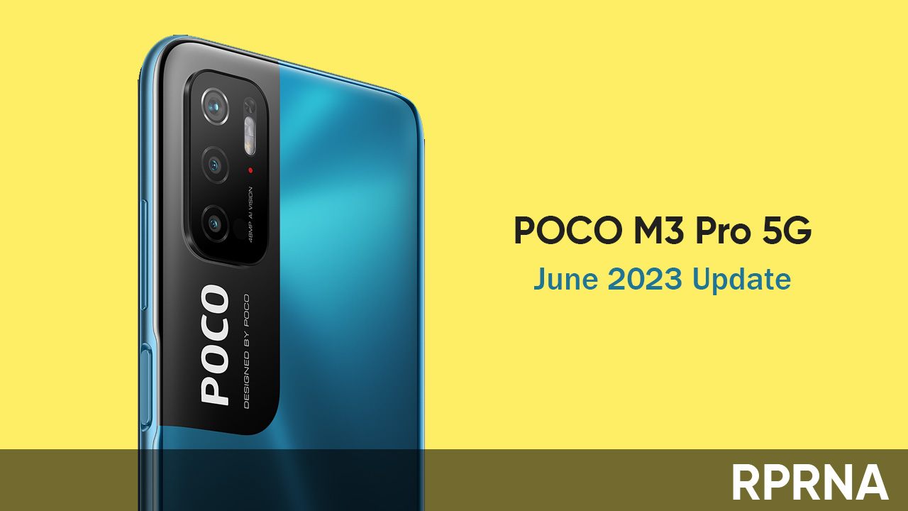 POCO M3 Pro June 2023 update India