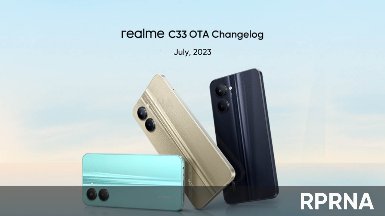 Realme C33 July 2023 update