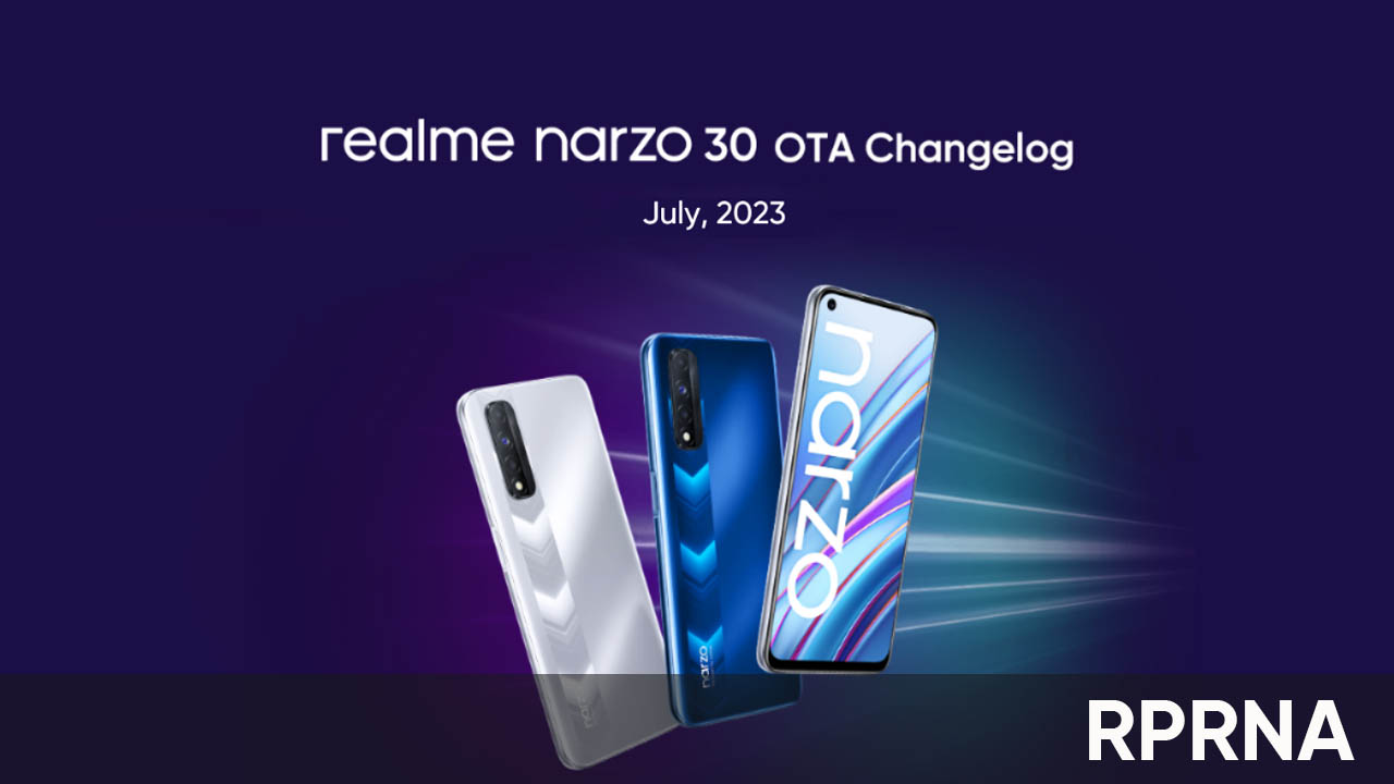 Realme Narzo 30 July 2023 improvements