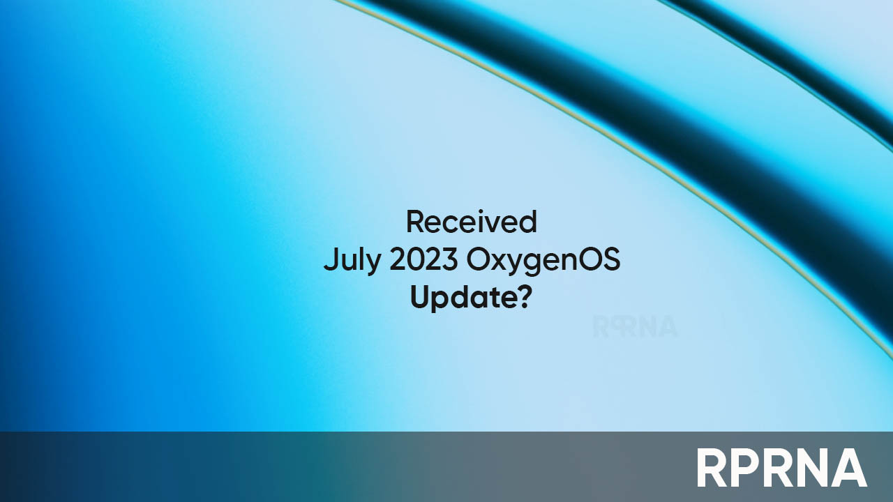 OnePlus July 2023 update