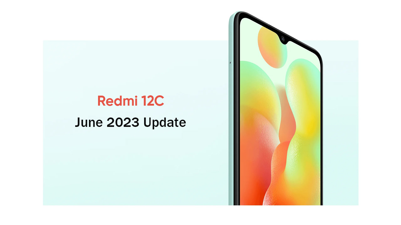 Redmi 12C June 2023 update