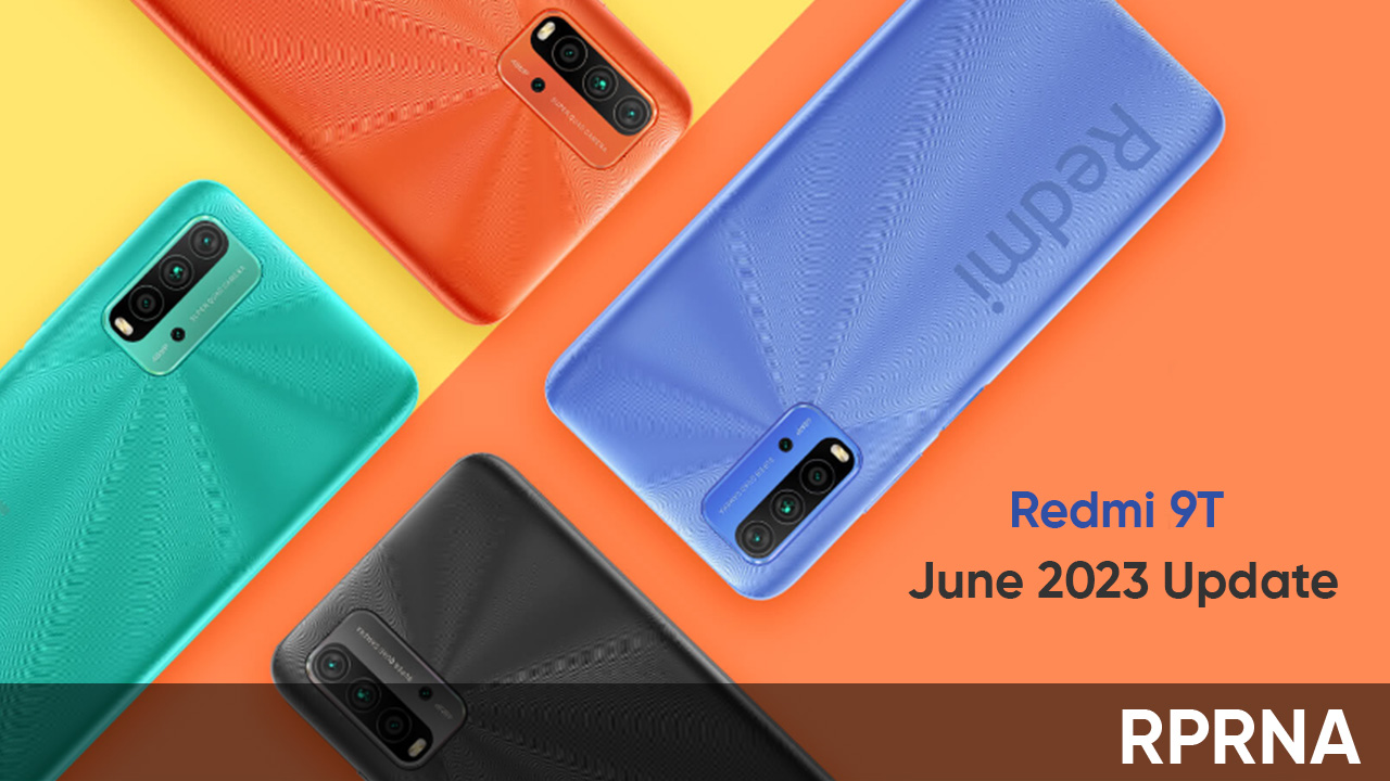 Redmi 9T June 2023 update