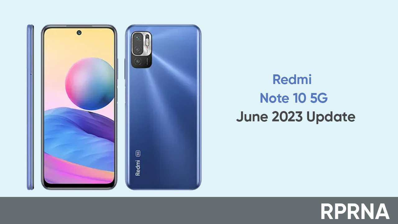 Redmi Note 10 June 2023 patch