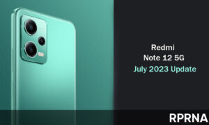 Redmi Note 12 July 2023 patch