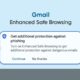 Gmail Enhanced Safe Browsing