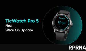 TicWatch Pro 5 first Wear OS update