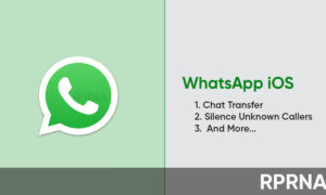 WhatsApp iOS chat transfer