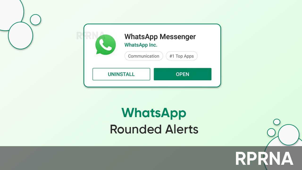 WhatsApp new alerts design