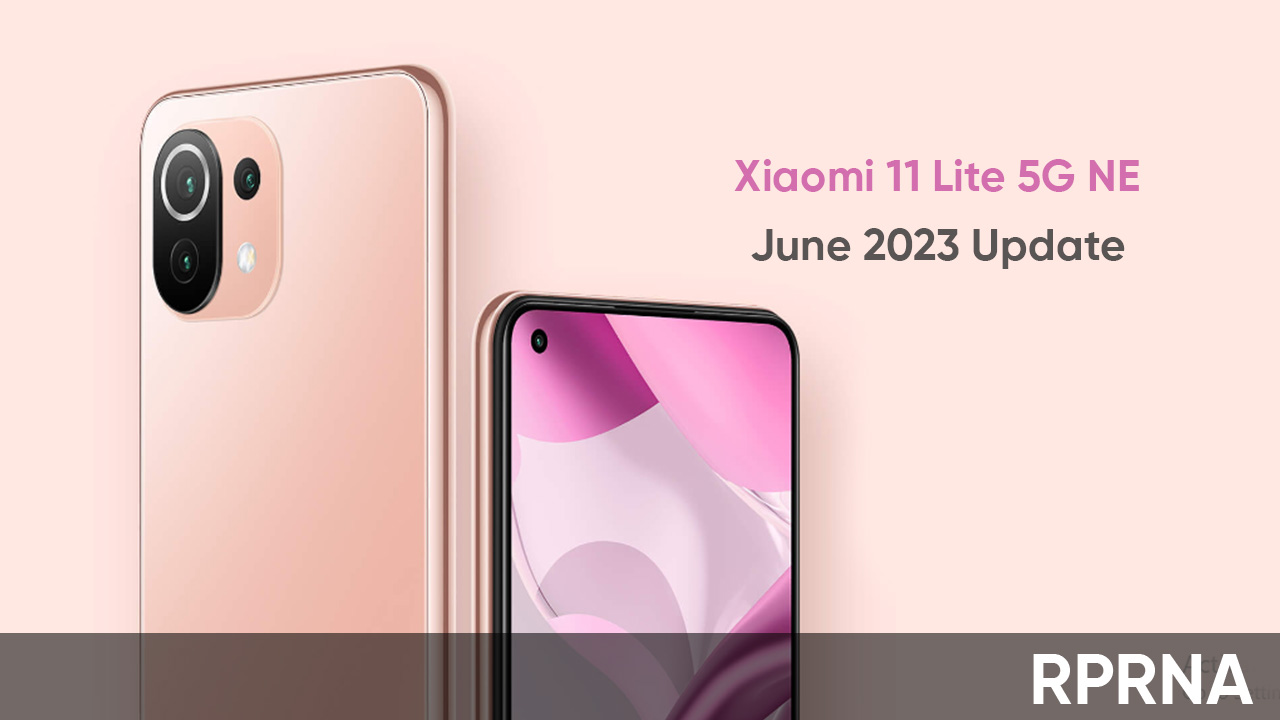 Xiaomi 11 Lite NE June 2023 update