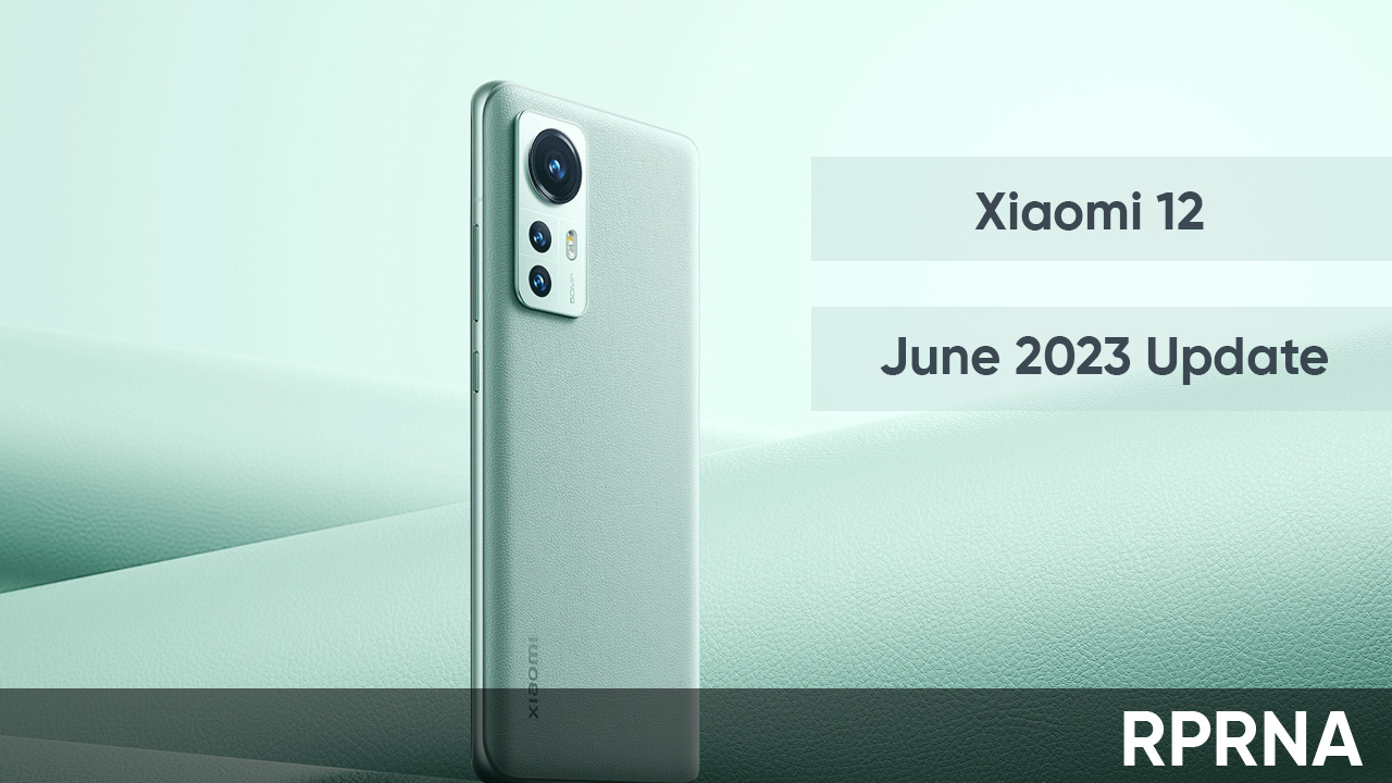 Xiaomi 12 June 2023 update Europe