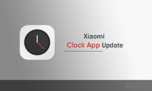 Xiaomi Clock app V13.75.0 update