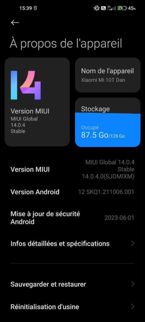 Xiaomi Mi 10T June 2023 update