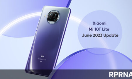 Xiaomi Mi 10T Lite June 2023 update