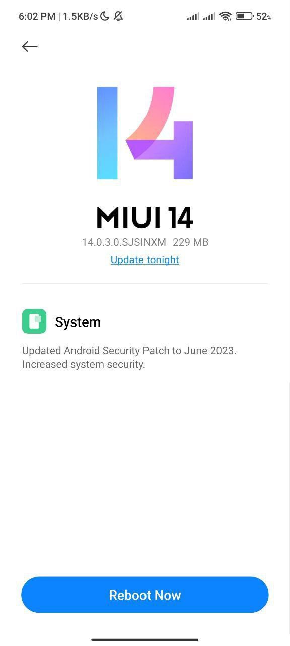 Xiaomi Mi 10i June 2023 update
