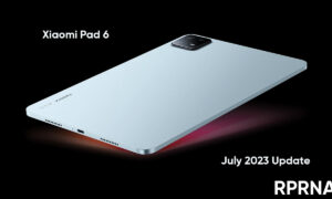 Xiaomi Pad 6 July 2023 update