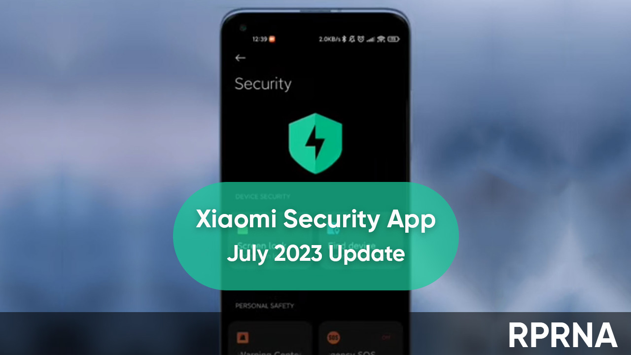 Xiaomi Security July 2023 update