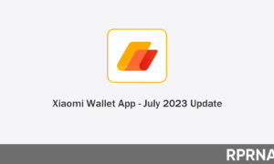 Xiaomi Wallet July 2023 update