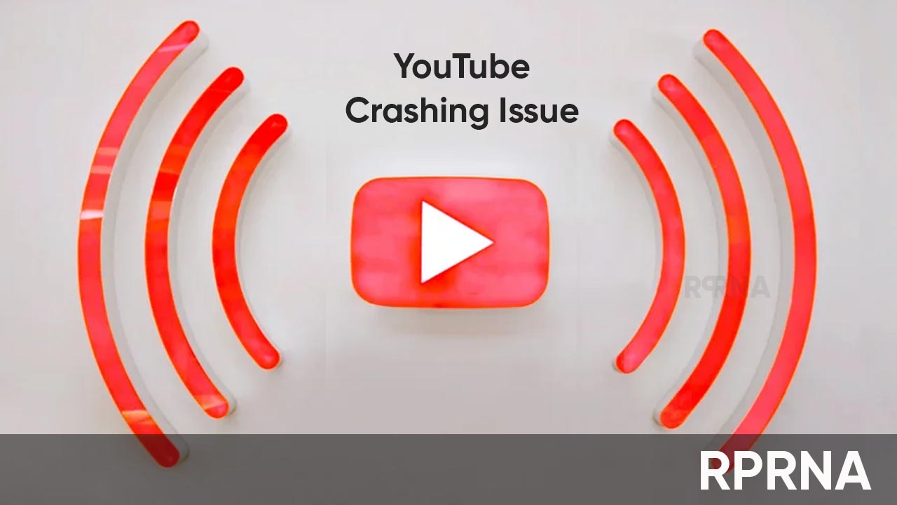 YouTube crashing Android 14
