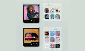 Samsung Galaxy Flip 5 customizations widgets