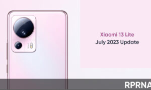 Xiaomi 13 Lite July 2023 update