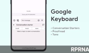 Gboard AI conversation starters