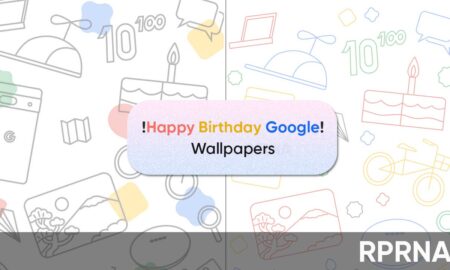 Google 25th birthday wallpapers