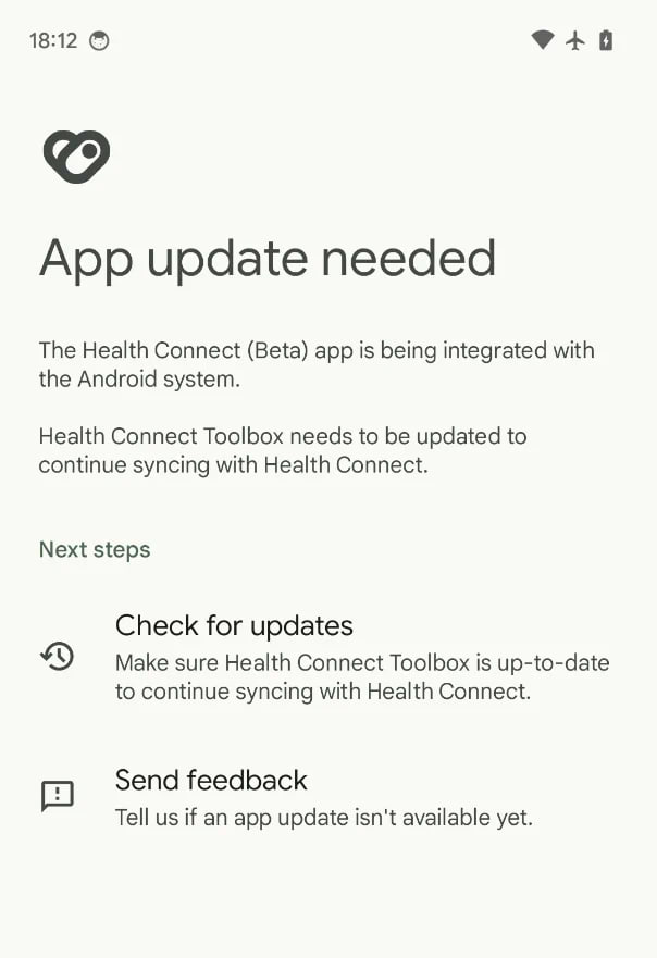 Android 14 Health Connect migration