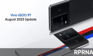 Vivo iQOO 9T August 2023 update