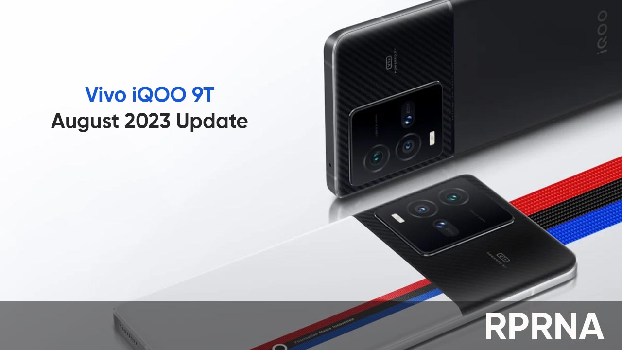 Vivo iQOO 9T August 2023 update