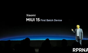 Xiaomi MIUI 15 first batch device