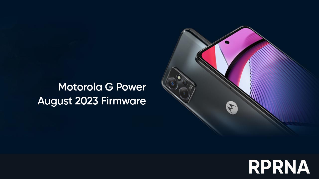 Motorola G Power August 2023 patch