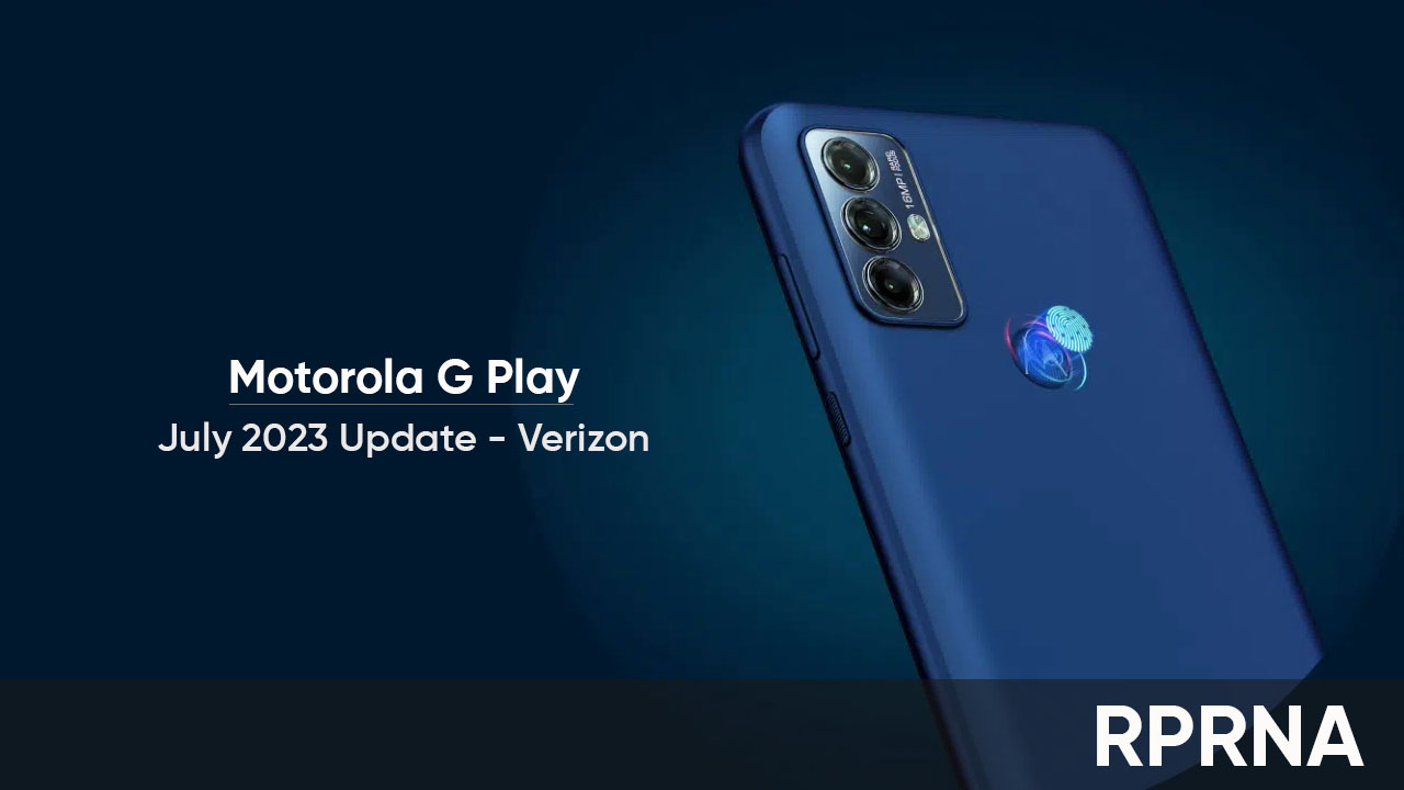 Motorola G Play July 2023 update