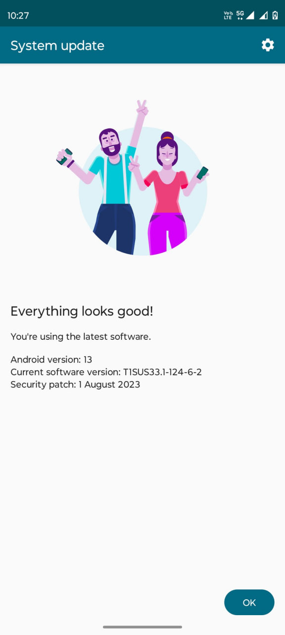 Motorola G82 Android 13 security patch