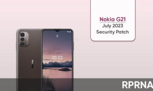 Nokia G21 July 2023 patch