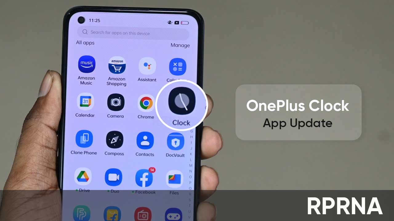 OnePlus Clock September 2023 fixes