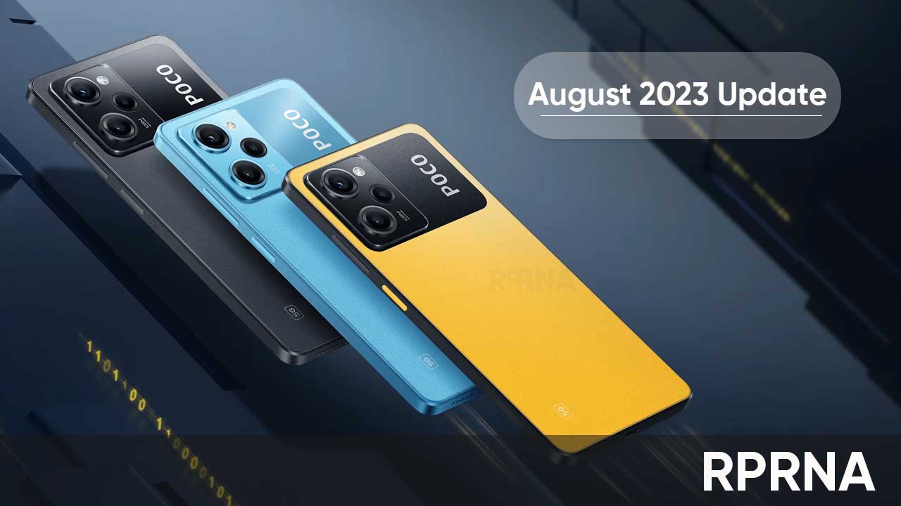 POCO X5 Pro August 2023 improvements