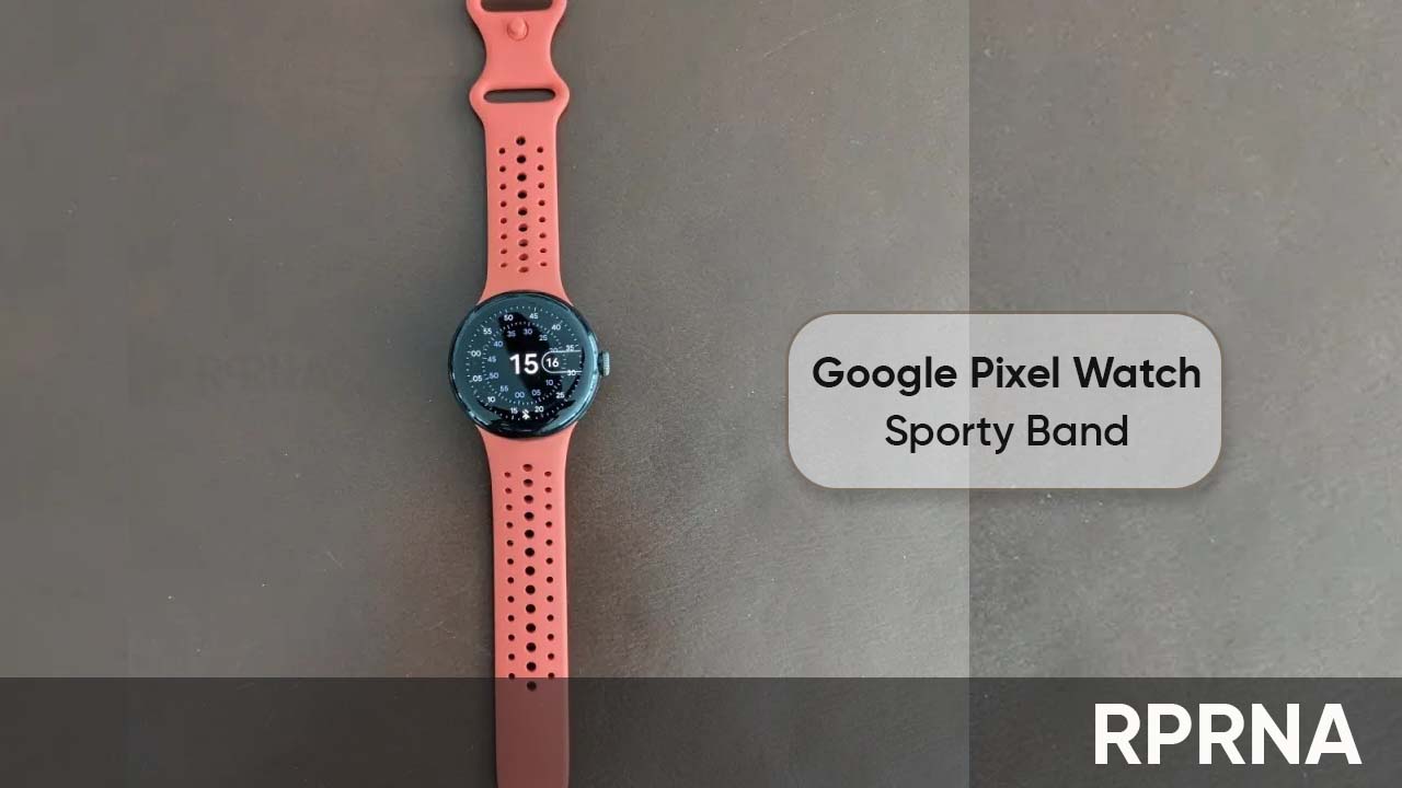 Google sporty Pixel Watch band