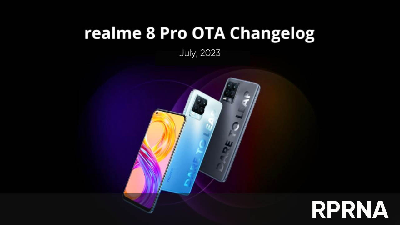 Realme 8 Pro C33 July 2023 update