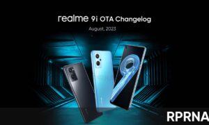 Realme 9i August 2023 improvements