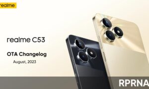 Realme C53 August 2023 optimizations