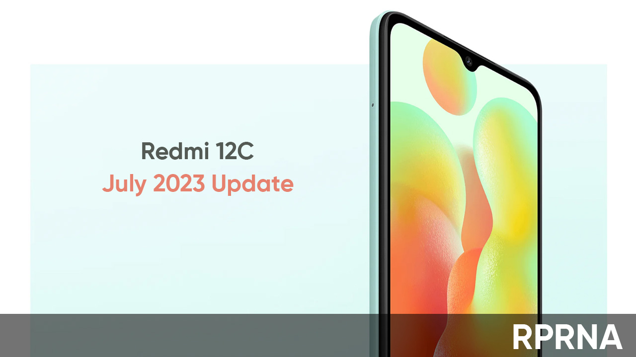 Redmi 12C July 2023 patch China