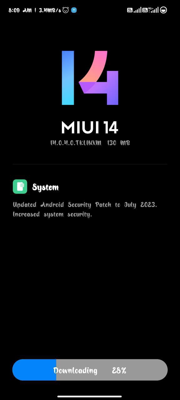 Redmi Note 10S July 2023 patch