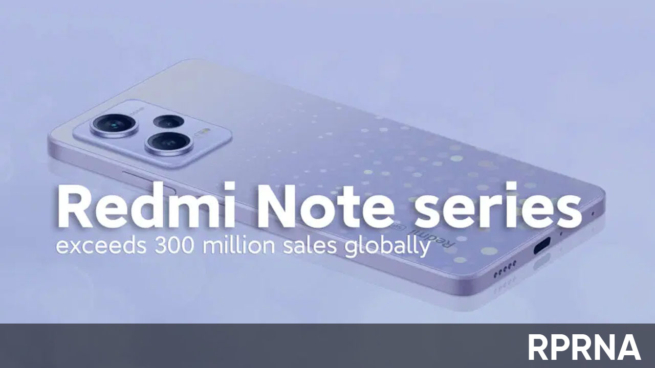 Redmi Note series sales