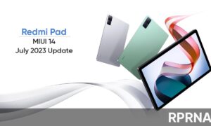 Redmi Pad July 2023 update