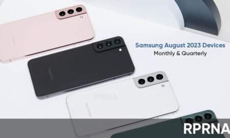 Samsung One UI August 2023 Devices