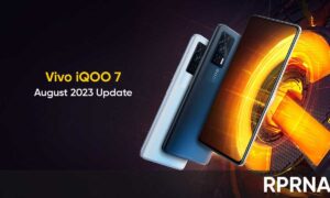 Vivo iQOO 7 August 2023 update