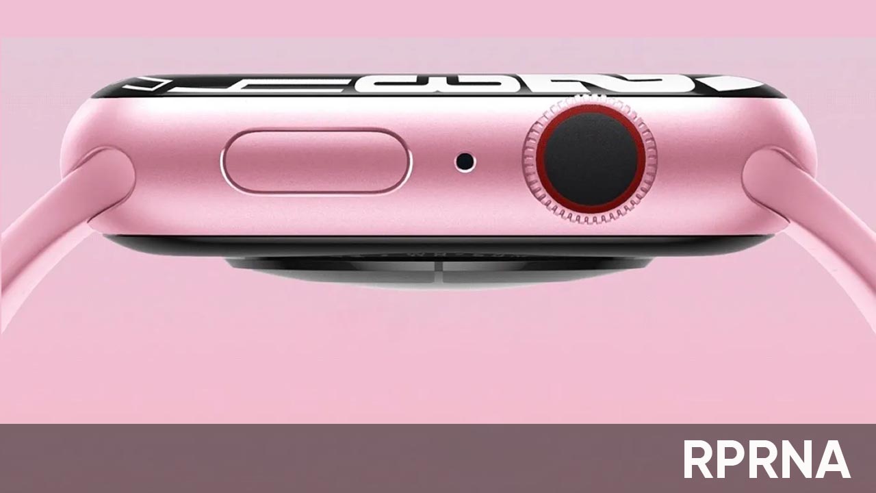 Apple Watch 9 pink color