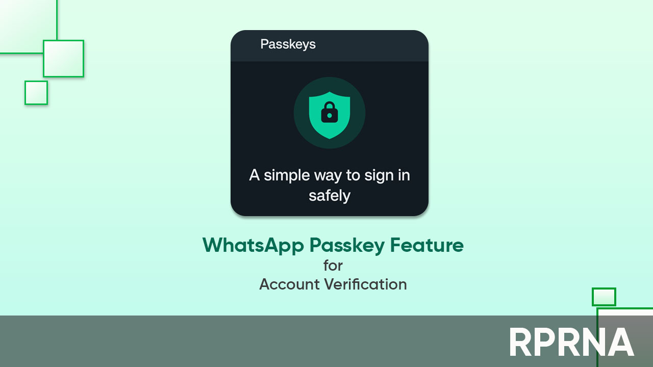 WhatsApp passkey feature