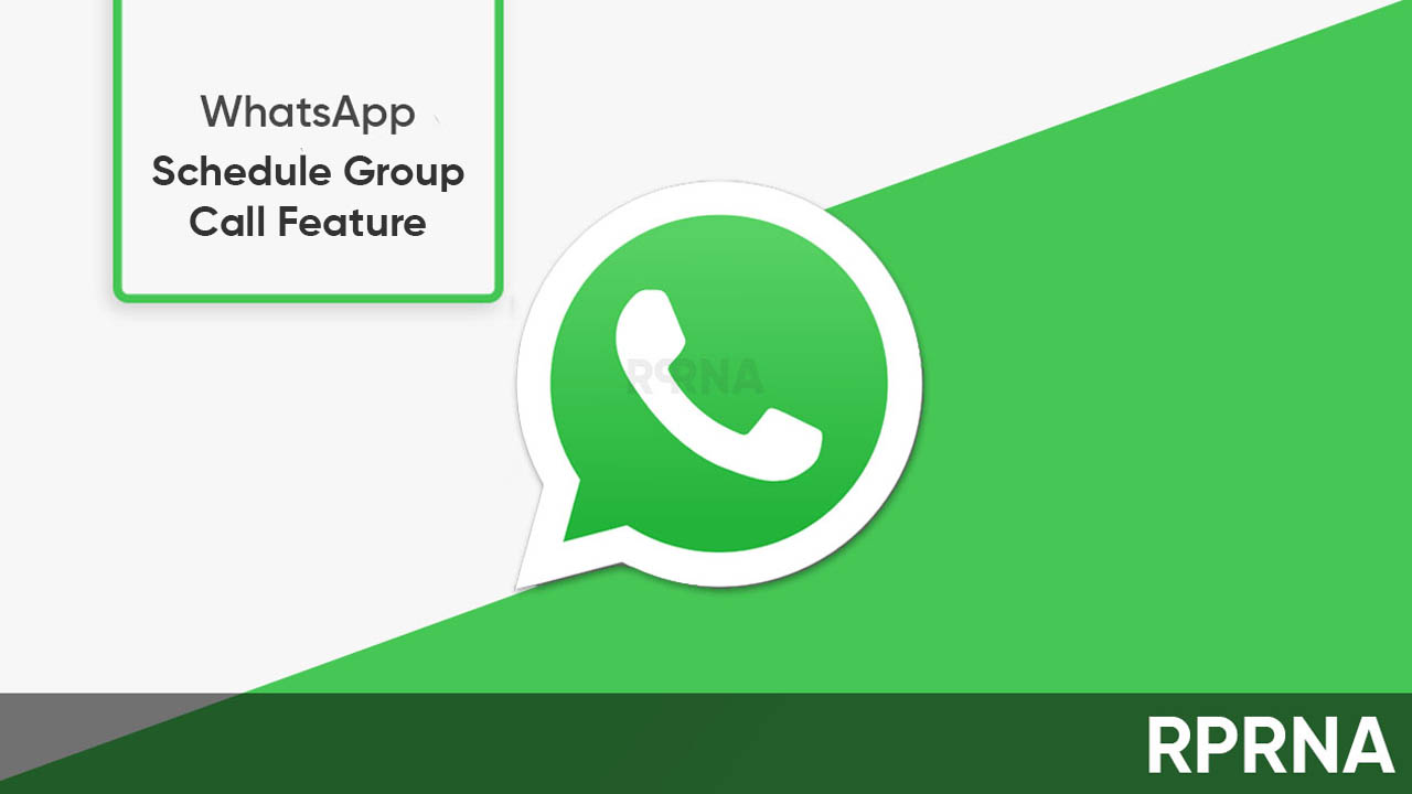 WhatsApp schedule group call feature